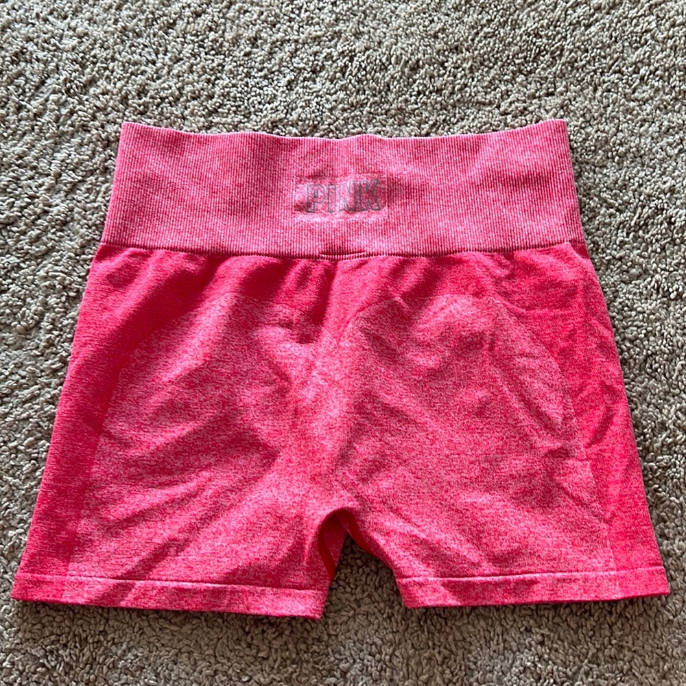 PINK seamless shorts